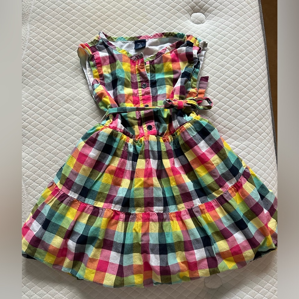Gap Kids belted sundress Sz 4-5